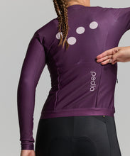 Load image into Gallery viewer, Essentials / Women's Thermal LS Jersey - AUBERGINE