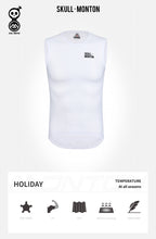 Load image into Gallery viewer, Skull Weekend White Base Layer - Unisex