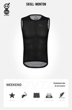 Load image into Gallery viewer, Skull Weekend Black Base Layer - Unisex