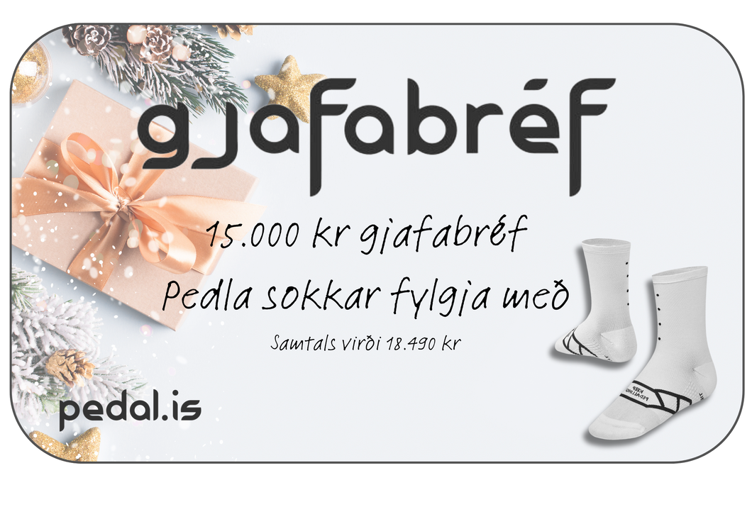 JólaGjafabréf 15.000 kr