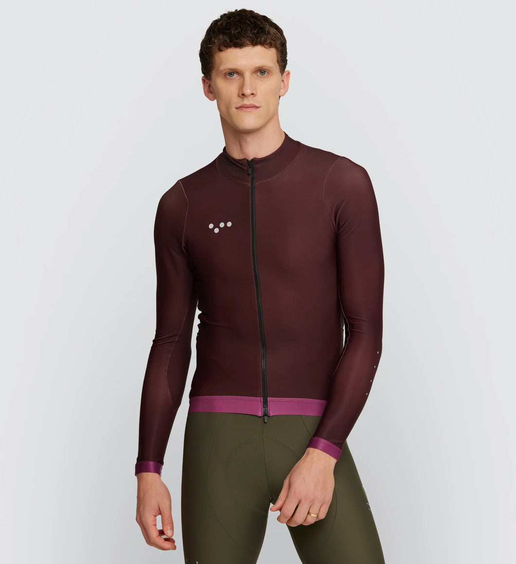Essentials / Men's Thermal LS Jersey - RAISIN