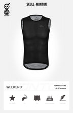 Load image into Gallery viewer, Skull Weekend Black Base Layer - Unisex
